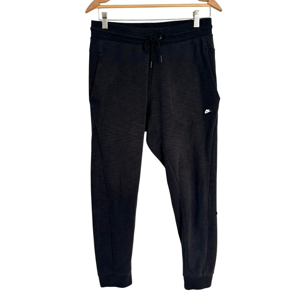 Nike Sportswear Optic Fleece Joggers Black Heather Pants Men's Size Medium - Picture 4 of 10